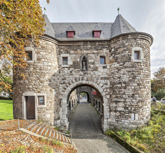 建筑 古老的 建筑学 城堡 盖茨 大门 拱门 威斯特伐利亚