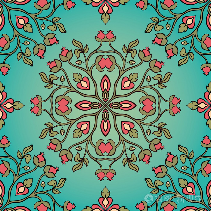 美丽的花卉装饰