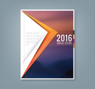 抽象的最小几何形状设计业务年度报告书封面宣传册海报背景