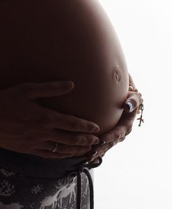 怀孕女性的胃