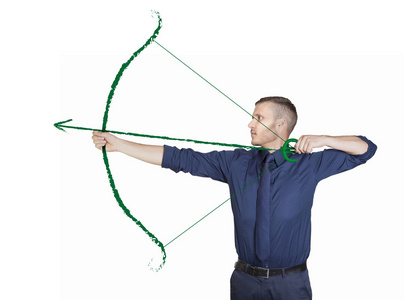 箭射你表情包图片