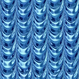 用金属反射蓝色披着的纺织面料窗帘材料无缝模式纹理背景