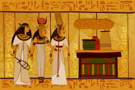古埃及的纸莎草纸和象形文字