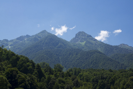 夏季山风景