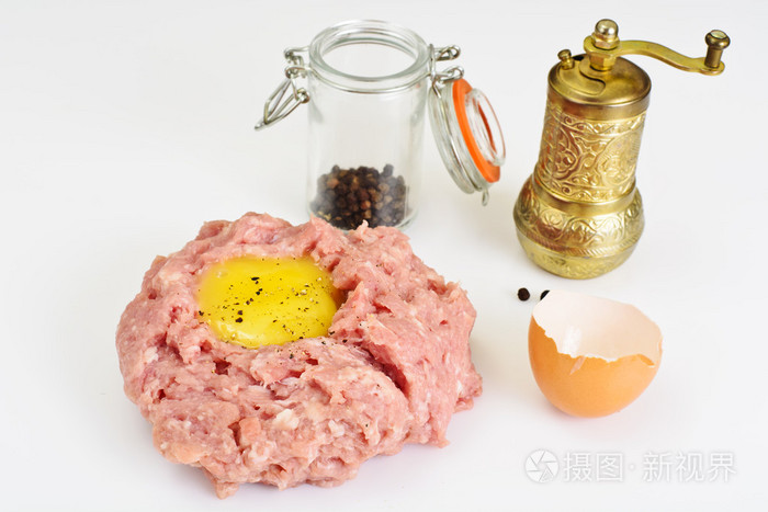 新鲜肉类与鸡蛋牙垢