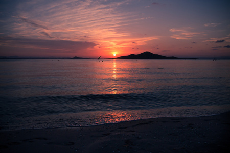 San Javier 附近的地中海海景