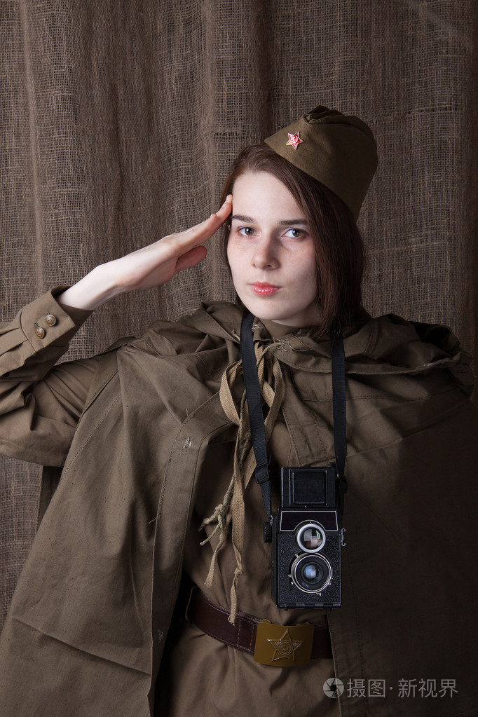 在第二次世界大战期间的女性战地记者.