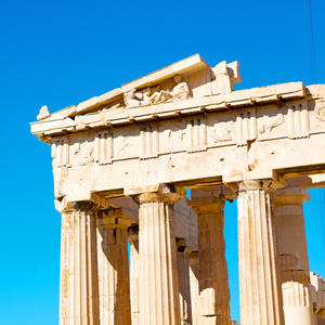 欧洲希腊雅典卫城雅典地方和历史性的 t