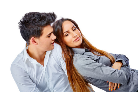 靠在肩膀上图片