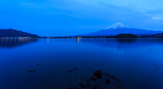 富士山在湖河口湖