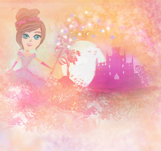魔术童话公主城堡图片