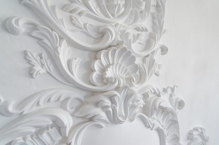 白色的纸艺术自然花园植物叶子绿色多边形石和秋季落叶无缝浮雕路面