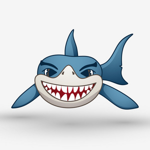 白鲨鱼图片-白鲨鱼素材-白鲨鱼插画-摄图新视界