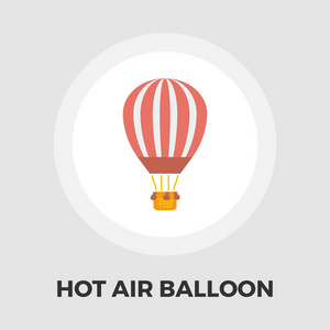 热空气气球图标