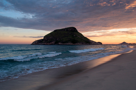 Recreio 海滩的日落