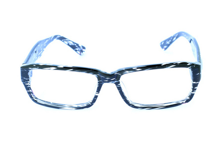 图像的白色背景上的框架 eyeglasse