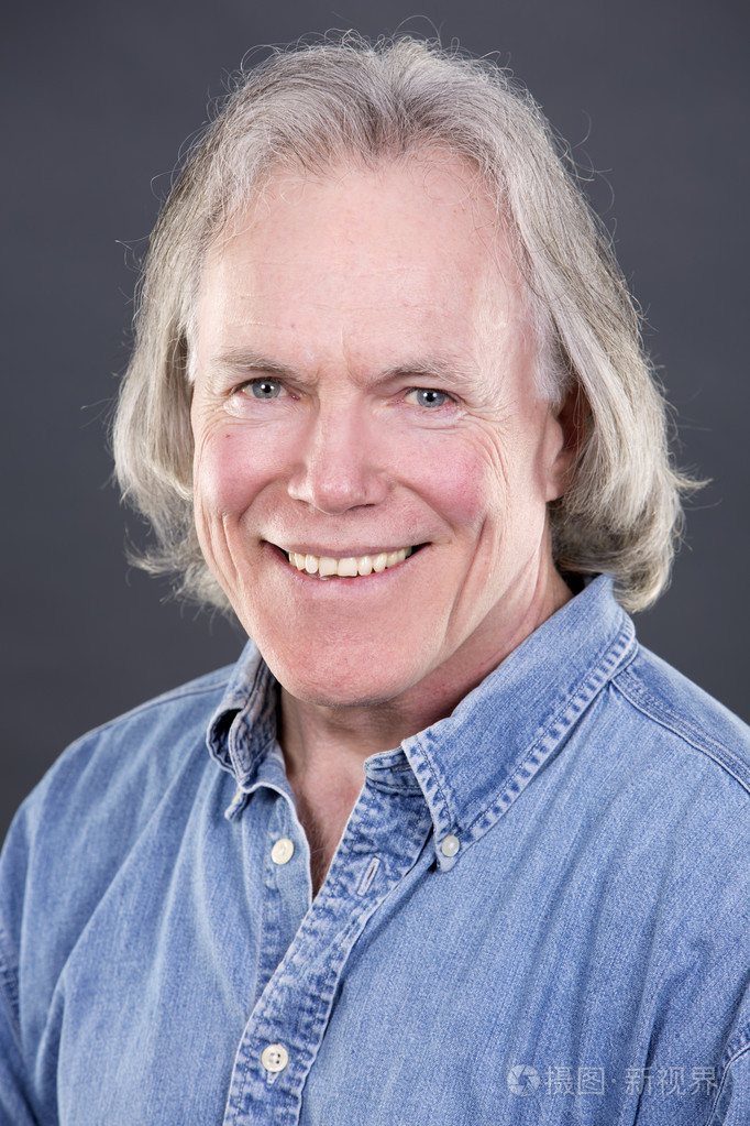 休闲的白种男人