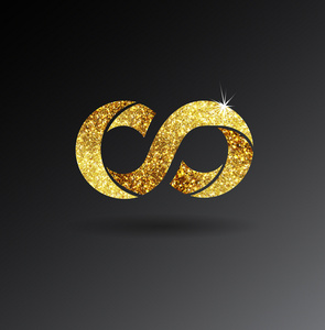 金闪闪发光的星的标志照片