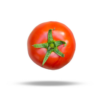 新鲜 成熟的番茄木背景的特写镜头