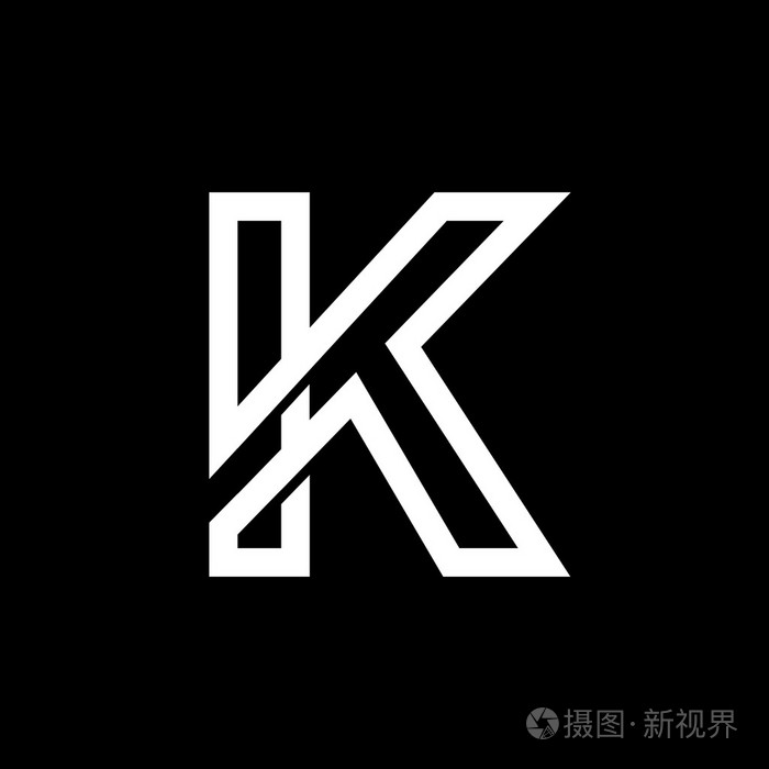 k字母logo设计欣赏图片