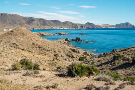 在 Cabo de Gata 景观