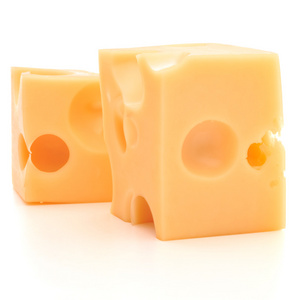 新鲜的奶酪多维数据集