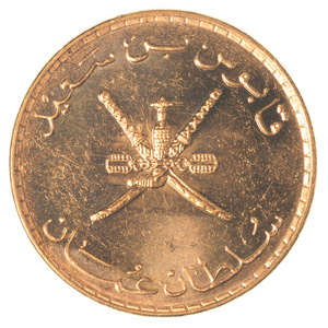 10 阿曼 baisa 硬币照片