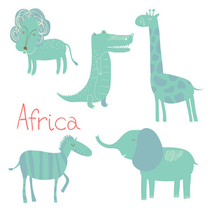 非洲野生动物集