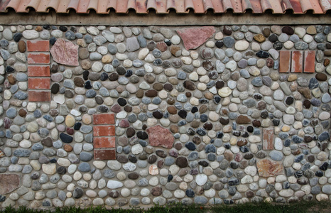 砖，墙面砖 为背景的艺术作品或文章