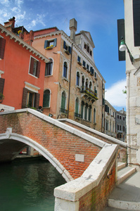美丽的景色，威尼斯，意大利的