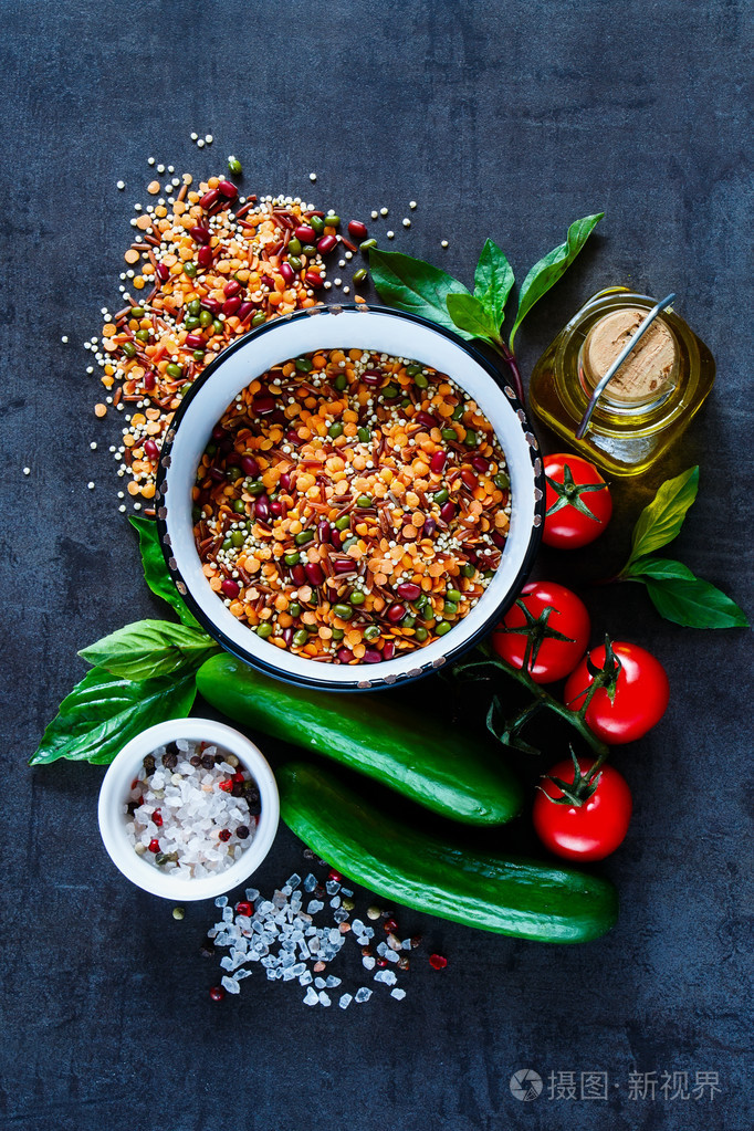 素食主义者或烹饪概念