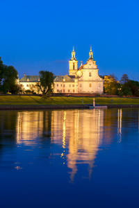 教会的圣斯坦尼斯瓦夫在克拉科夫，波兰