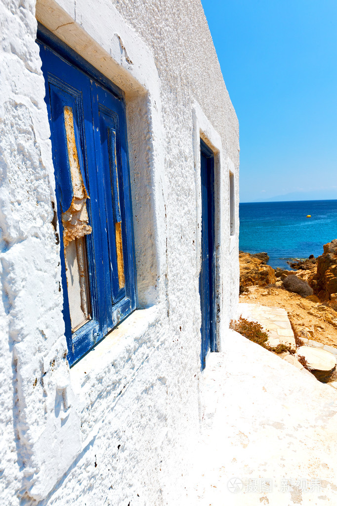 岩海, 米克诺斯岛蓝色