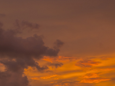 落日的天空背景