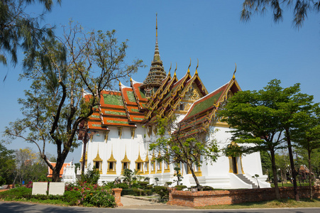 在泰国的佛教寺庙