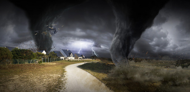 大龙卷风灾害图片