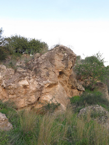 阿洛拉乡村的岩石景观图片