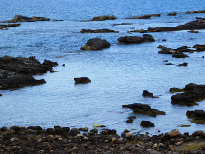 海和波在白天