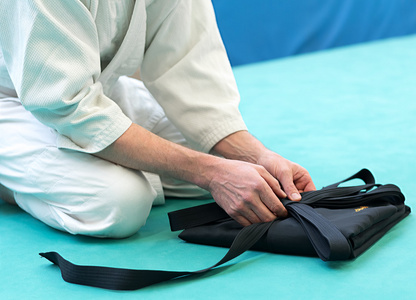 折叠褶传统的袴褶照片