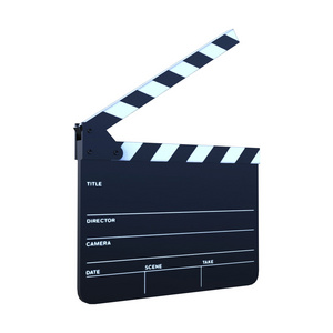 clapperboard 的 3d cg 渲染。