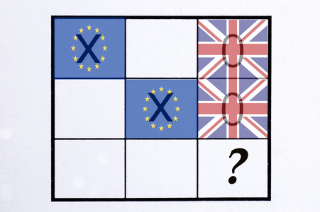 英国全民投票概念图片