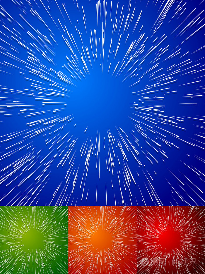 用爆破效果的彩色背景