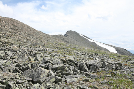 阿尔泰地区俄罗斯山风景