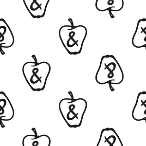 苹果装饰图案