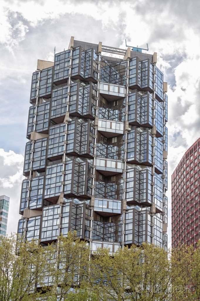 法国巴黎现代建筑公寓