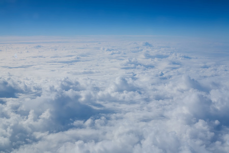 从飞机窗口视图的个性化富埃特文图拉岛