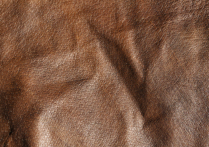 抽象的棕色皮革纹理