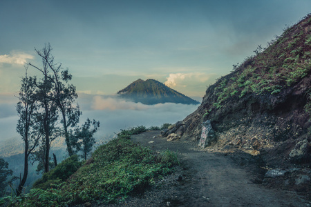 印度尼西亚爪哇 Ijen 火山山