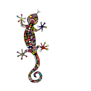 徽标蜥蜴图片-徽标蜥蜴素材-徽标蜥蜴插画-摄图新视界