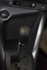 新车的自动 gearstick